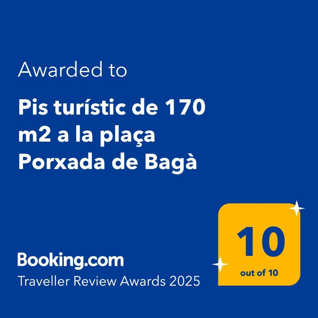 Pis Turistic De 170 M2 A La Placa Porxada De Bagá Exterior photo